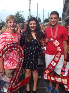 I met these guys in line, and they actually got invited to Club Red! So happy for them!